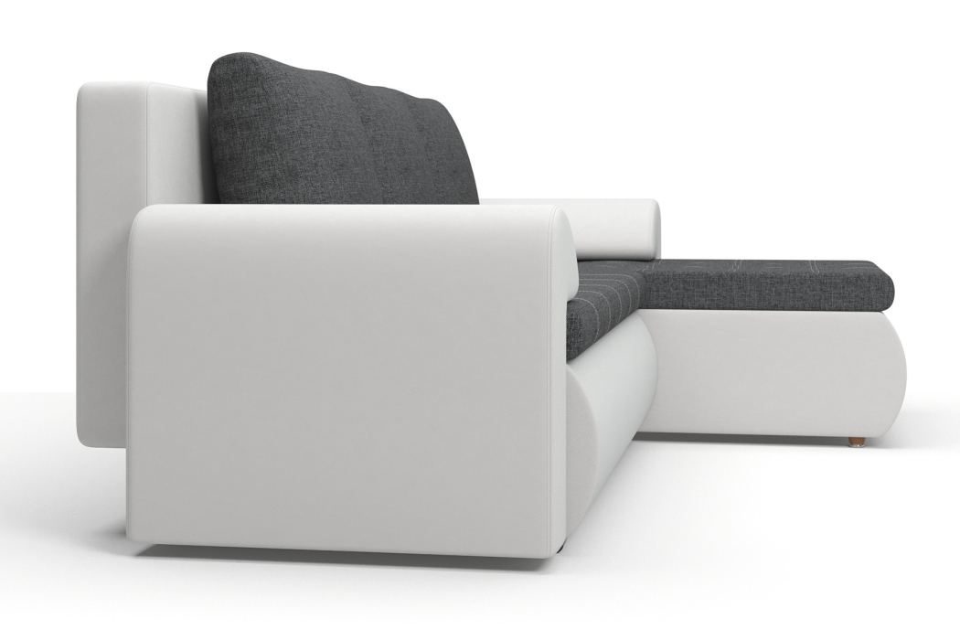 Диваны угловые в гостиную, Угловой диван Цезарь, правый