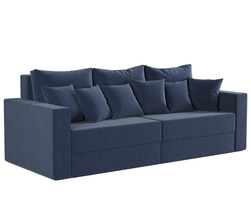 Диваны угловые в гостиную, Диван-кровать еврокнижка Мэдисон 160, велюр