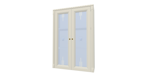 Гостиная Деметра Ш-24 Шкаф  *без карниза