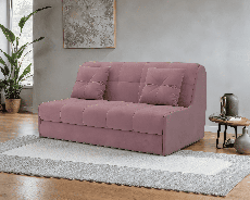 Диваны кровати со спальным местом, Диван прямой аккордеон Барон №2 (Велюр)