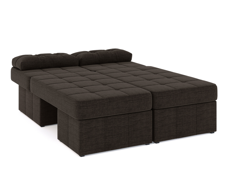 Диваны угловые в гостиную, Диван-кровать угловой Оливер Люкс еврокнижка-трансформер, рогожка