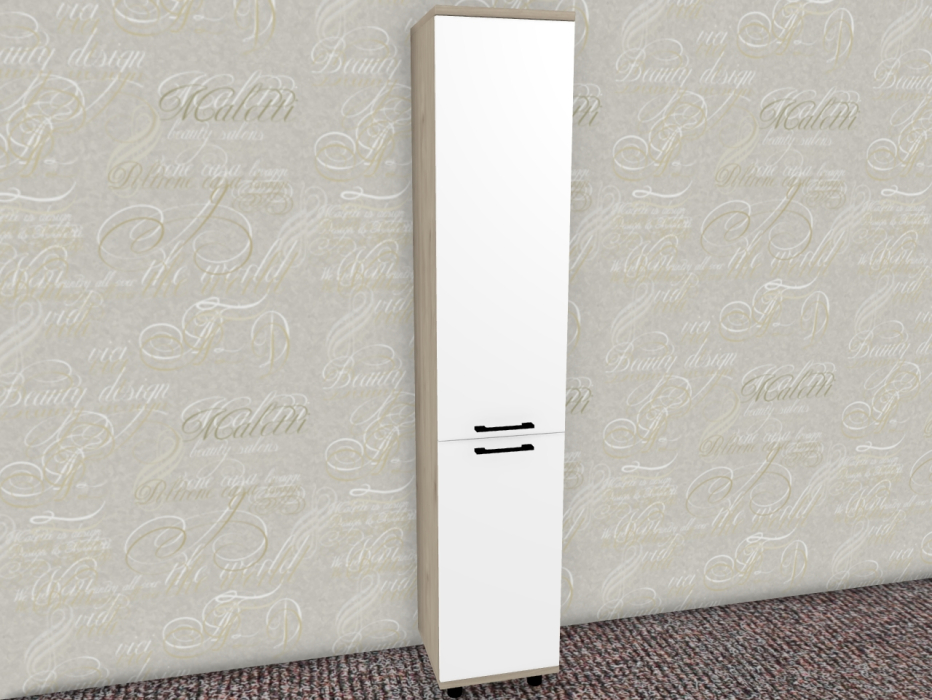 Шкафы одностворчатые, Модульная система Грейс Шкаф ШК-5076  Гикори Джексон Светлый