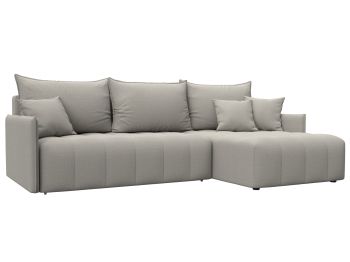 Диван угловой Лига-054 НПБ угол универсальный, рогожка Амур