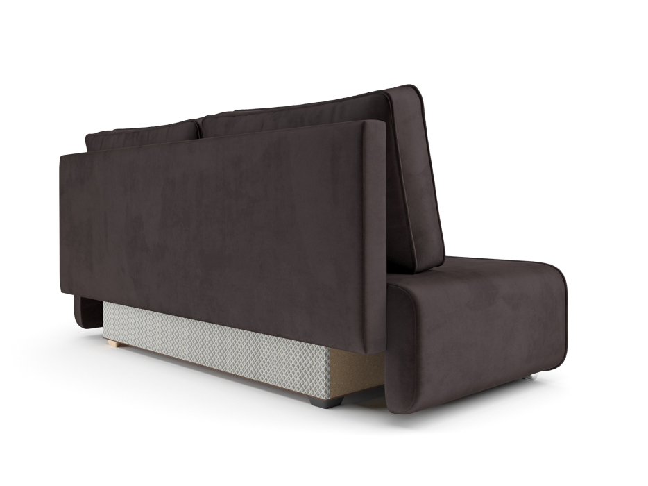 Диваны кровати со спальным местом, Диван прямой еврокнижка Марк (Бархат)