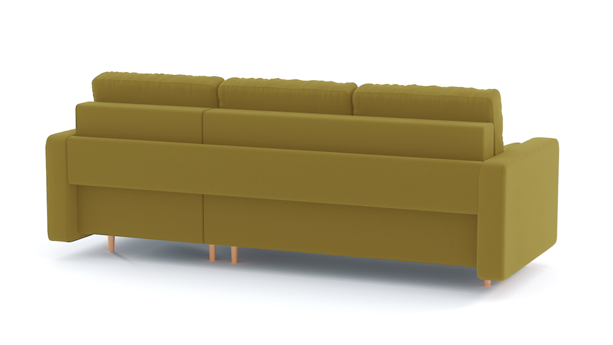 Диваны угловые в гостиную, Диван-кровать угловой еврокнижка-пантограф Белфаст, велюр