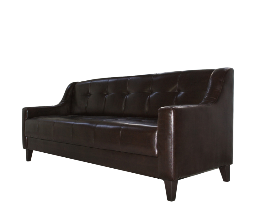 Диваны кровати прямые, Диван Денди, экокожа, без с/м