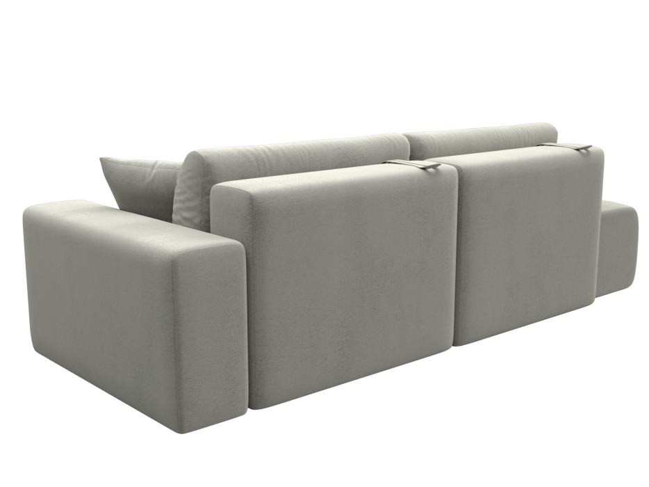 Диваны еврокнижки, Диван прямой Лига-036 НПБ Модерн подлокотник справа, велюр TOWER