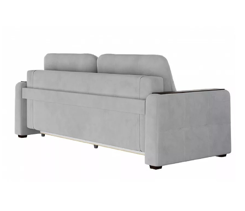 Диваны с ящиком для белья, Диван-кровать прямой Smart 3 Велюр