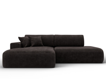 Диван угловой Лига-036 НПБ Модерн левый угол, велюр BRUT