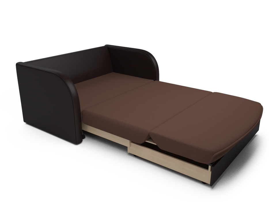 Диваны кровати со спальным местом, Диван прямой выкатной Малютка (Рогожка)