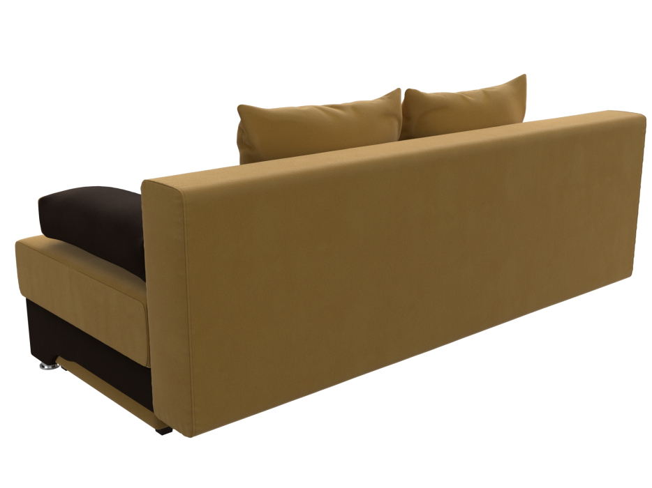 Диваны еврокнижки, Диван прямой Ник-2, микровельвет