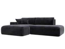 Диваны угловые в гостиную, Диван угловой Лига-036 НПБ Модерн левый угол, велюр TOWER