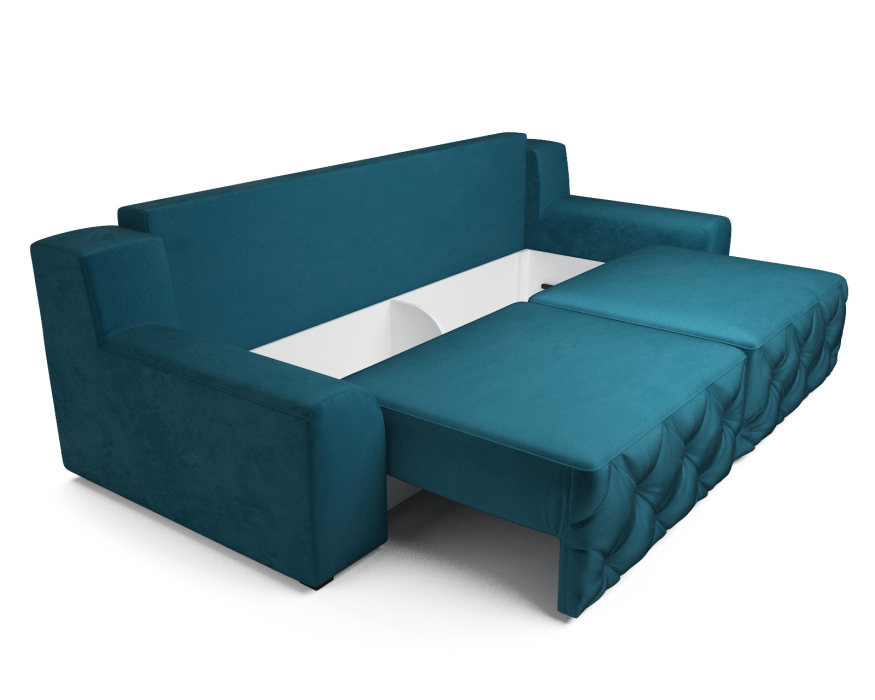 Диваны кровати со спальным местом, Диван прямой тик-так Милан (Бархат)