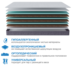 Столлайн / Матрас Тропикана-Агама плюс 800*2000