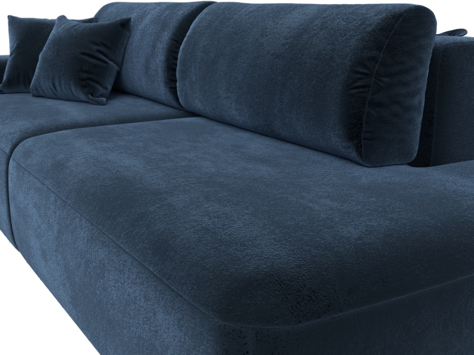 Диваны еврокнижки, Диван прямой Лига-036 НПБ Модерн подлокотник слева, велюр TOWER