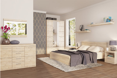 Кровать 140 с подъемником OSKAR