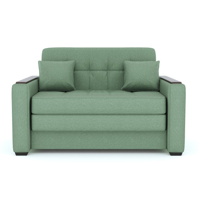 Диваны с ящиком для белья, Диван- кровать Этро Вуд, рогожка, 130