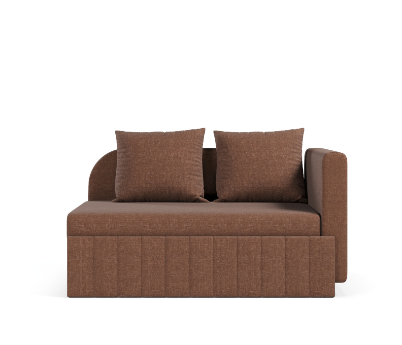 Диваны прямые кухонные, Кушетка Кларисс, рогожка