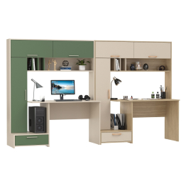 Столы письменные с надстройкой Лайт 03.243Н