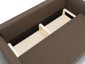 Прямой диван Наоми,еврокнижка,велюр