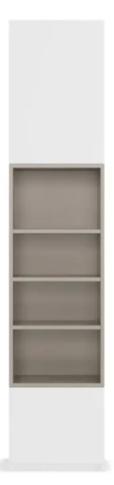 Открытые, Стеллаж Олли - 1 с дверцей