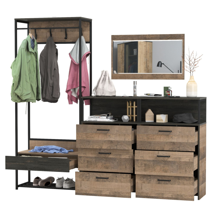 Прихожая, Набор модульной мебели для прихожей Трувор № 219