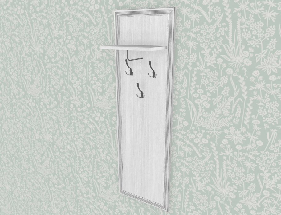 Настенные, Модульная система Карина Вешалка ВШ-1001