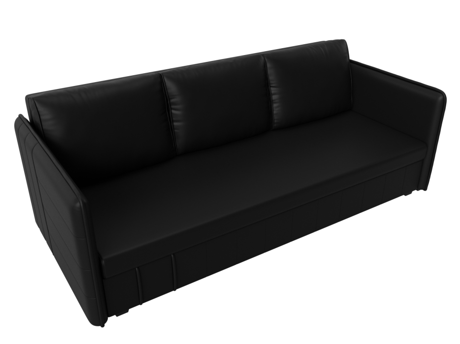 Диваны еврокнижки, Прямой диван Слим, экокожа