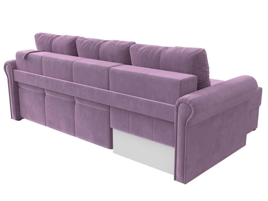 Диваны угловые в гостиную, Угловой диван Леон левый угол, микровельвет