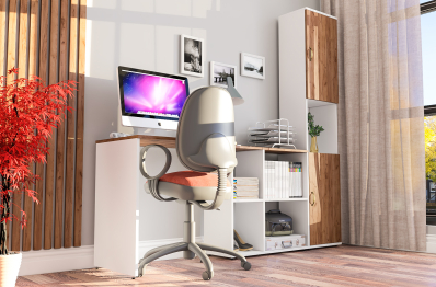 Рабочий стол-трансформер с пеналом для бумаг Лидер-8.