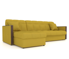 Диваны угловые в гостиную, Диван Лион 1,6 угол с оттоманкой