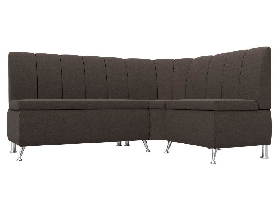 Диваны угловые кухонные, Диван кухонный угловой Кантри правый угол, рогожка Амур