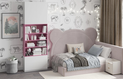 Стеллаж Олли-3 с дверцей