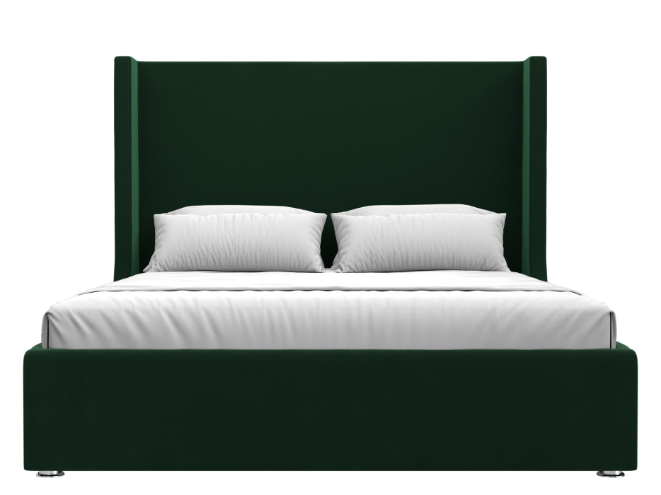Мягкая кровать, Кровать интерьерная Ларго 160, велюр