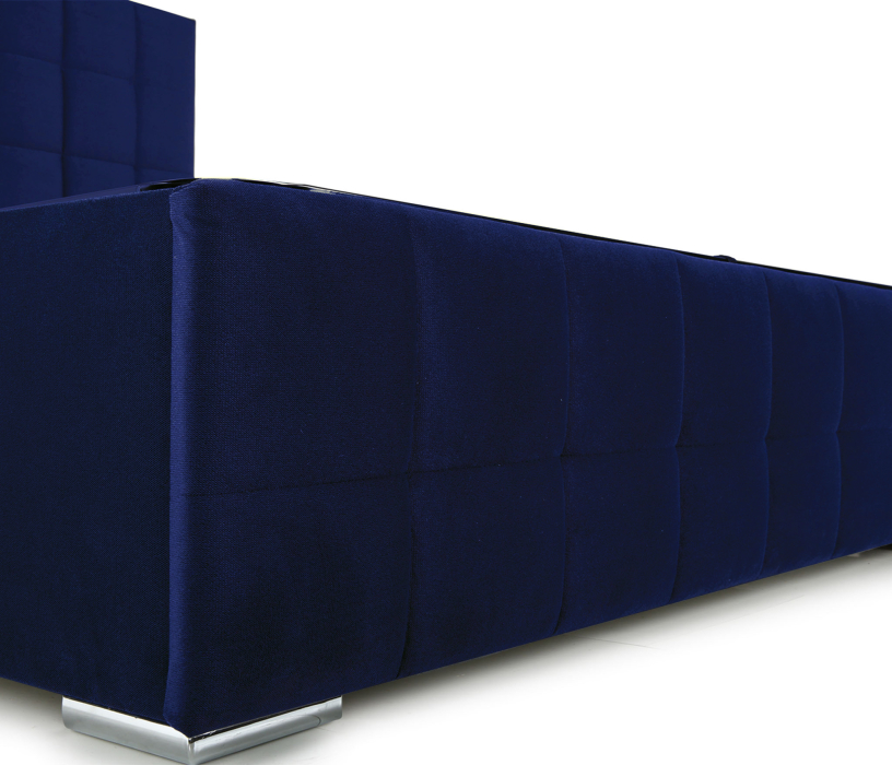 Мягкая кровать, Кровать 1,6 Пассаж 2, велюр