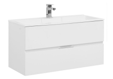 Мебель для ванных комнат, Тумба с раковиной Aquanet Алвита 100