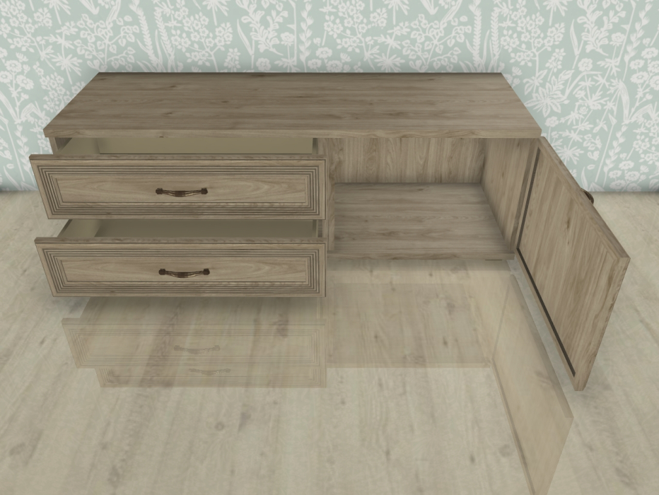 ТВ-тумбы, Модульная система Карина Тумба ТБ-1035