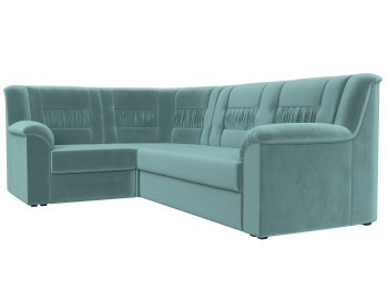Угловой диван Карелия левый, велюр