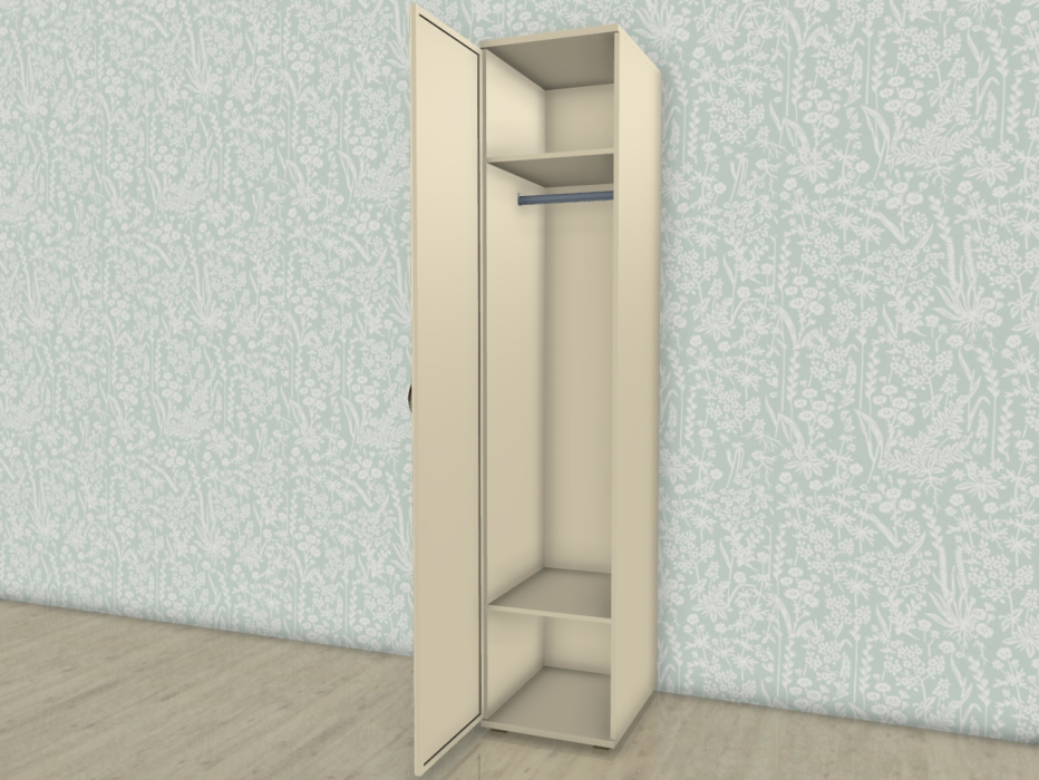 Шкафы одностворчатые, Модульная система Карина Шкаф ШК-1021