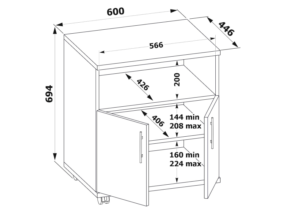 Комоды, Тумба КТ-11