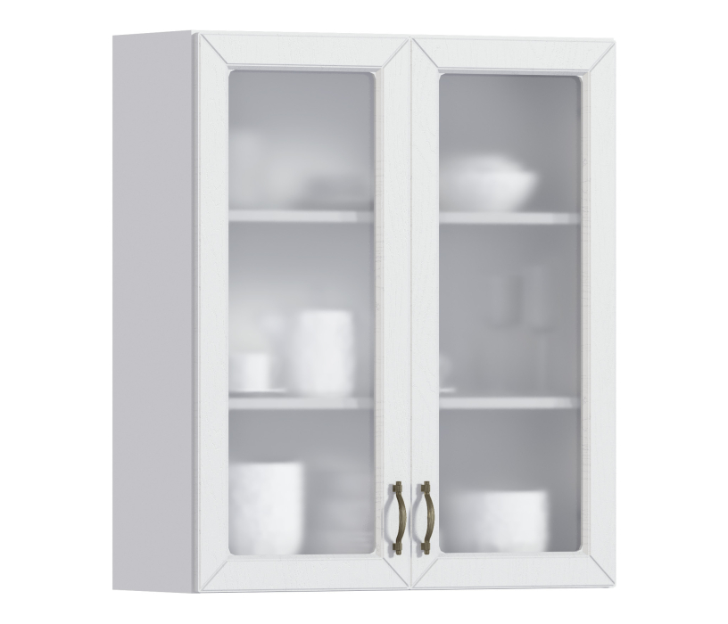Сити, Сити шкаф навесной со стеклом 2 дв 80х92 см