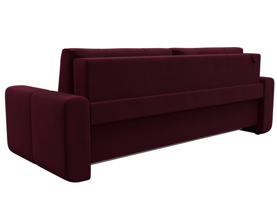 Диваны еврокнижки, Прямой диван Лига-031, микровельвет
