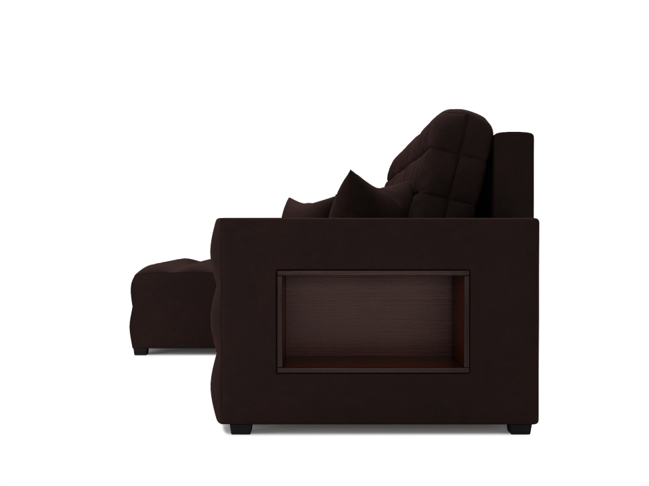 Диваны угловые в гостиную, Диван Мадрид Левый угол (Велюр)