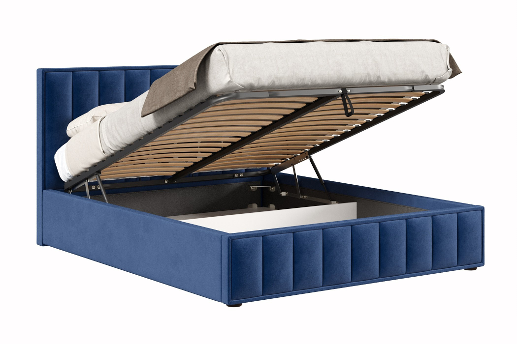 Мягкая кровать, Кровать Анкона 1600 с подъёмным механизмом