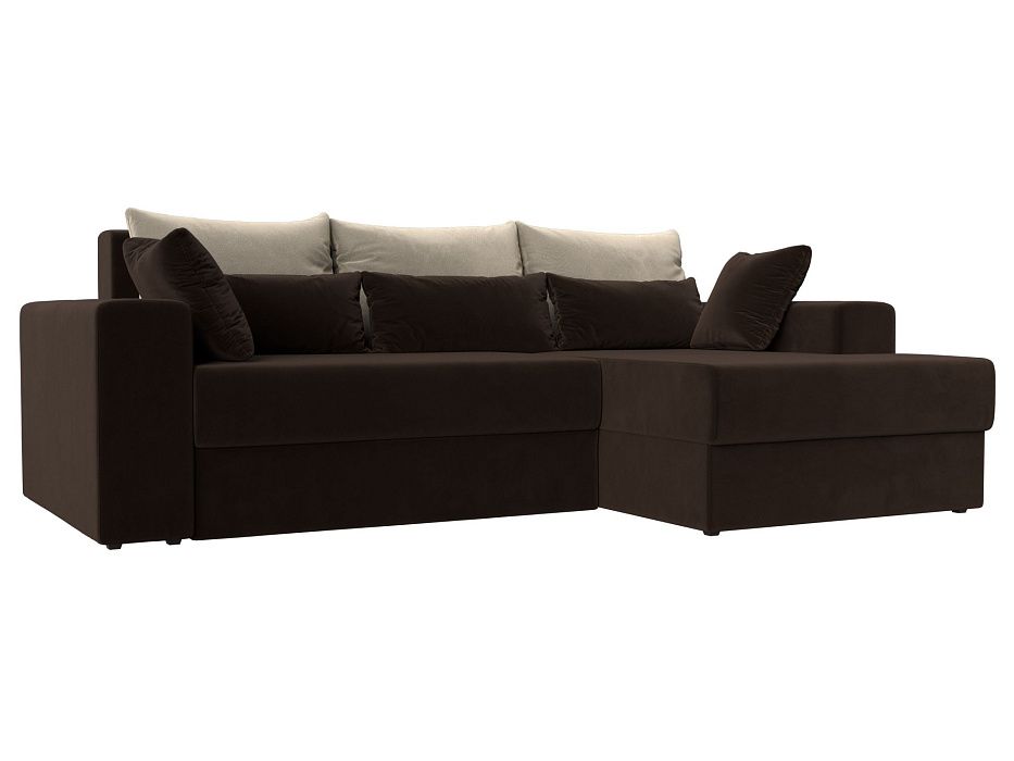 Офисные диваны, Угловой диван Майами правый угол, микровельвет