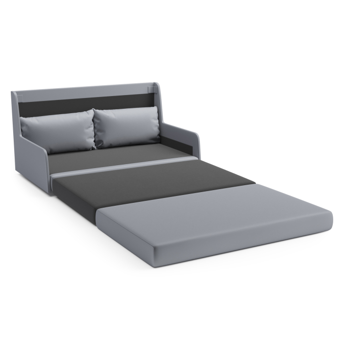 Диваны кровати со спальным местом, Диван Мун, саржа, ткань Темп