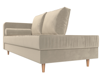 Кушетка Прайм, микровельвет, левый угол