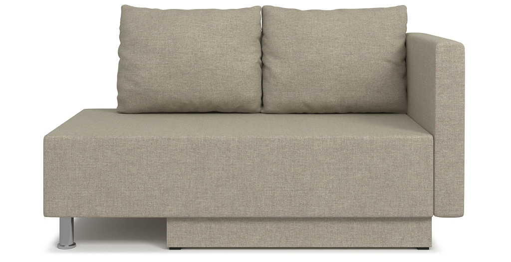 Диваны кровати со спальным местом, Кушетка Леон Lux, универсальный,  велюр