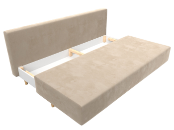 Диван прямой Лига-033, велюр