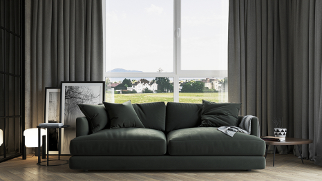 Диван-кровать Ибица, еврокнижка, велюр